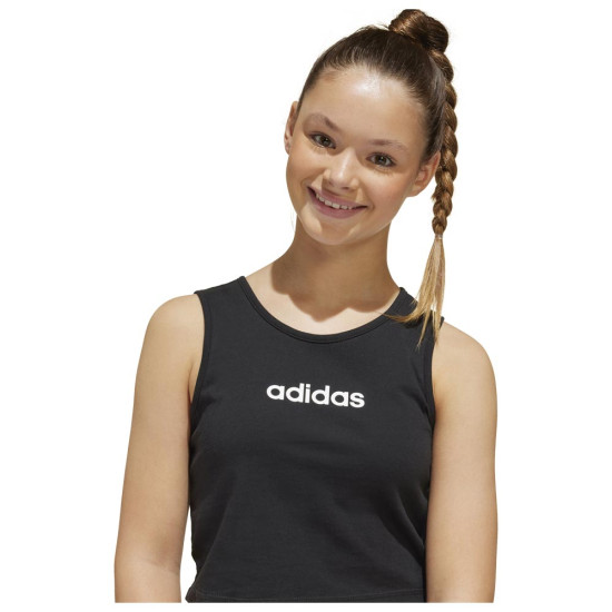 Adidas Παιδική αμάνικη μπλούζα Linear Tank Top Adidas Παιδική αμάνικη μπλούζα Linear Tank Top